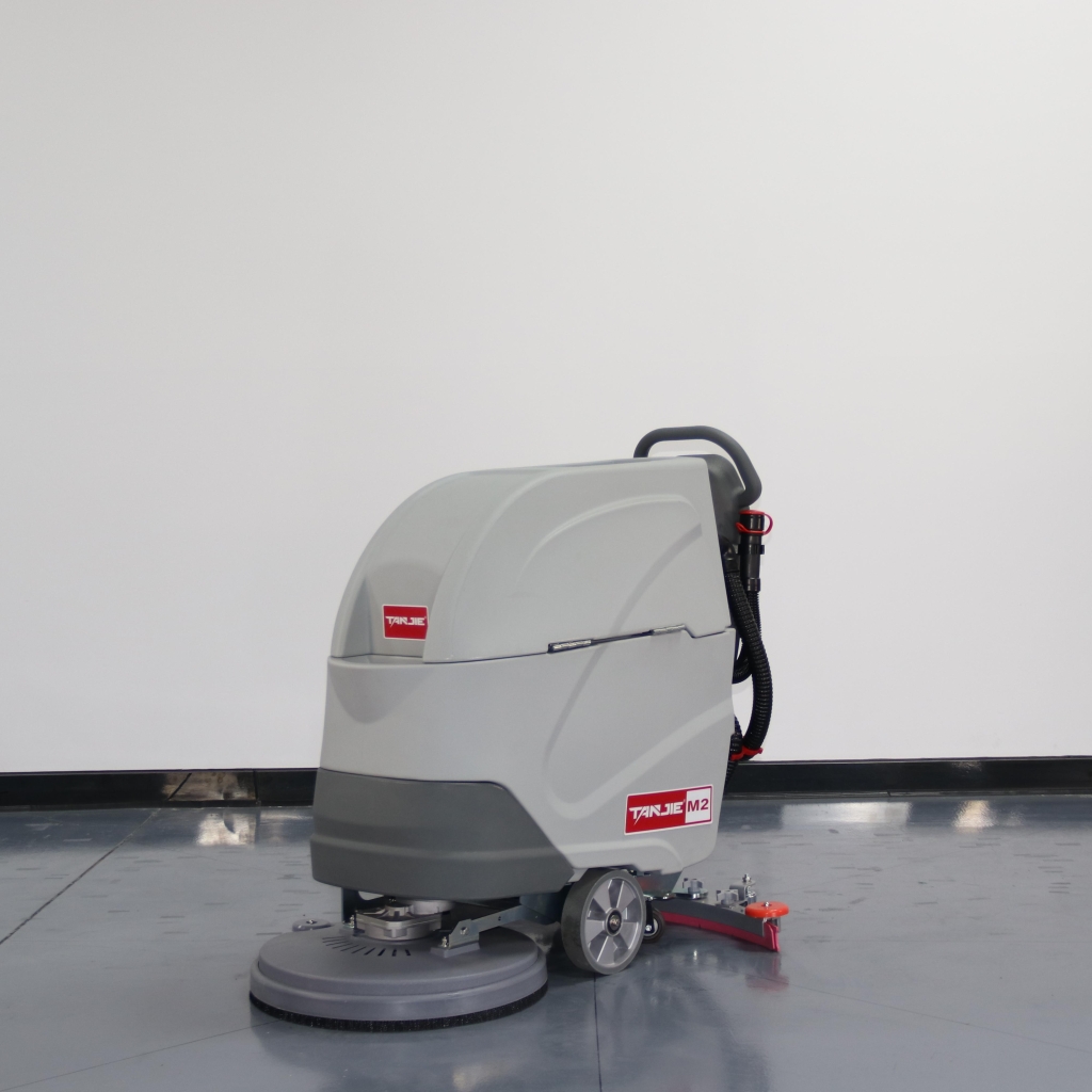 Tanjie hand push floor scrubber M2