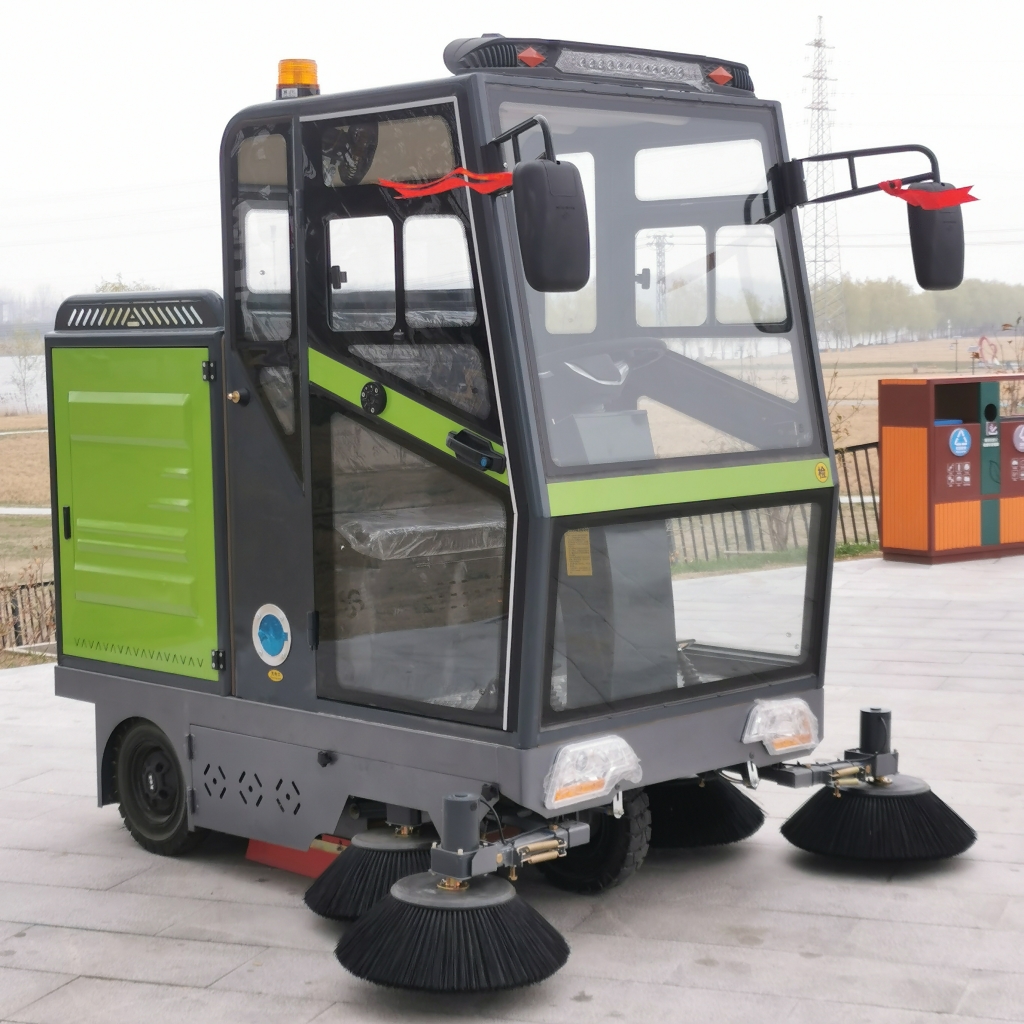 20A Electric Road Sweeper