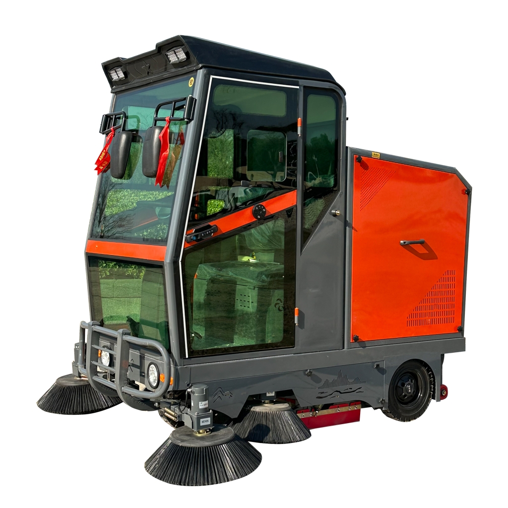 20E battery powered sweeper