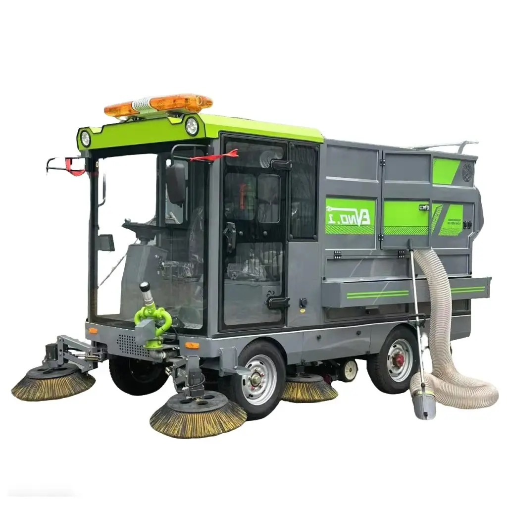 G25D Double dustbin rolling brush Sweeper